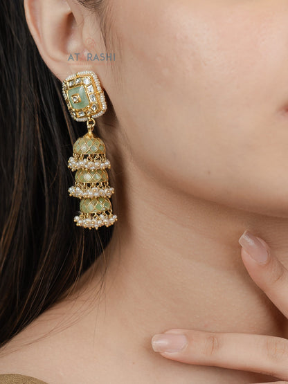 Sage Royale Jhumka Drops