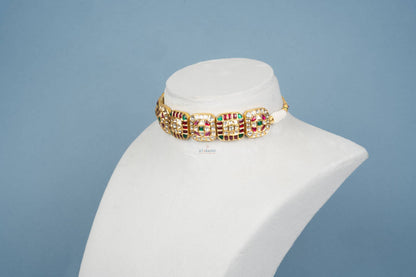 Regal Navratna Polki Choker