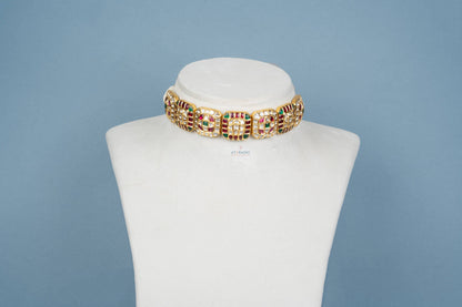 Regal Navratna Polki Choker