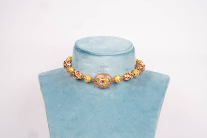 Suhana Meenakari Bead Choker