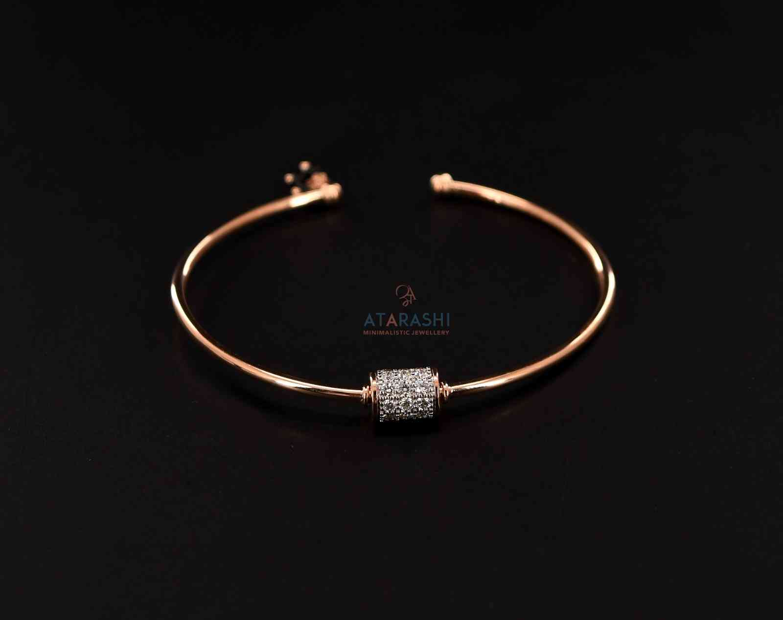Elegance Rose Gold Crystal Bracelet