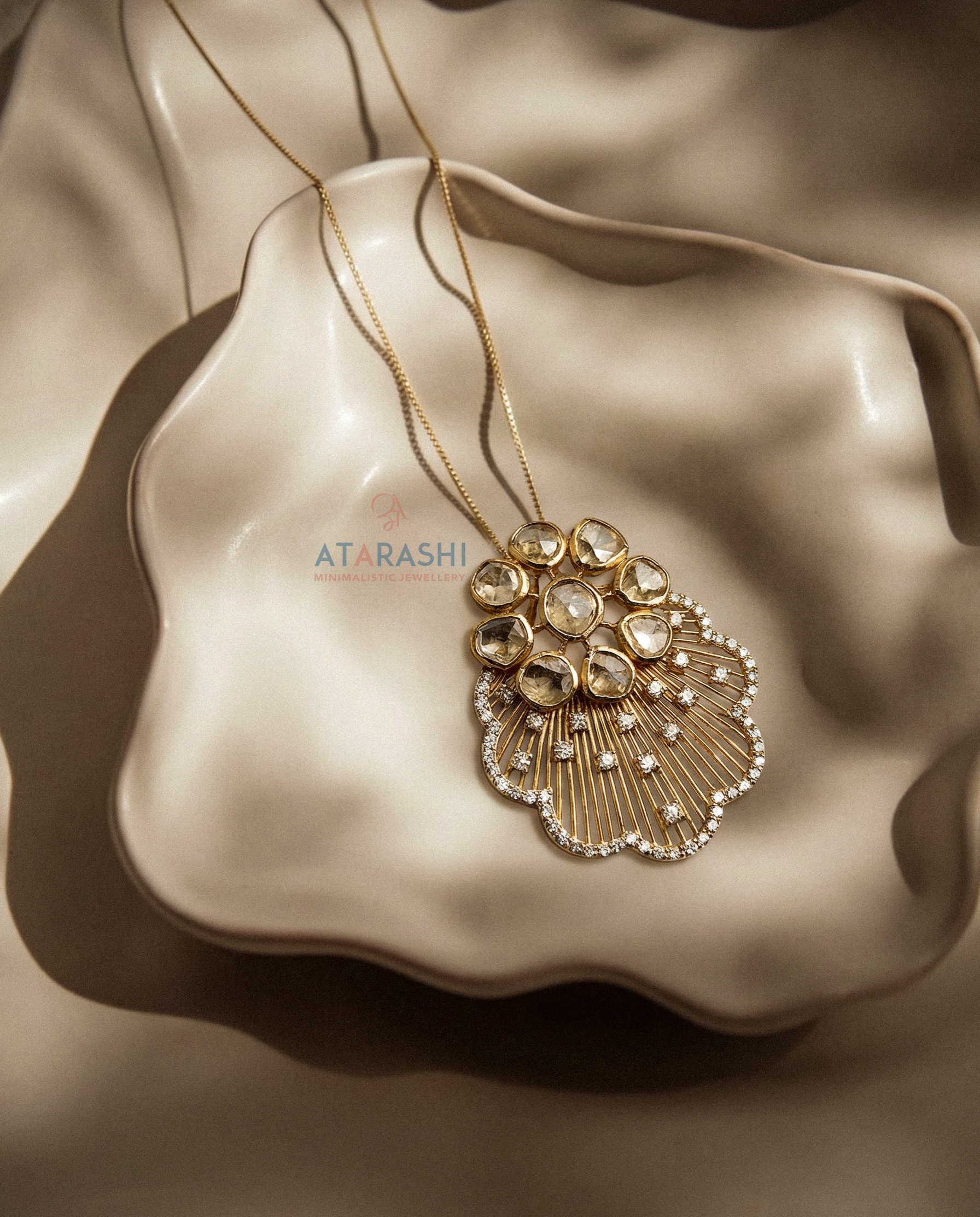 Elowen Paon Pendant Necklace