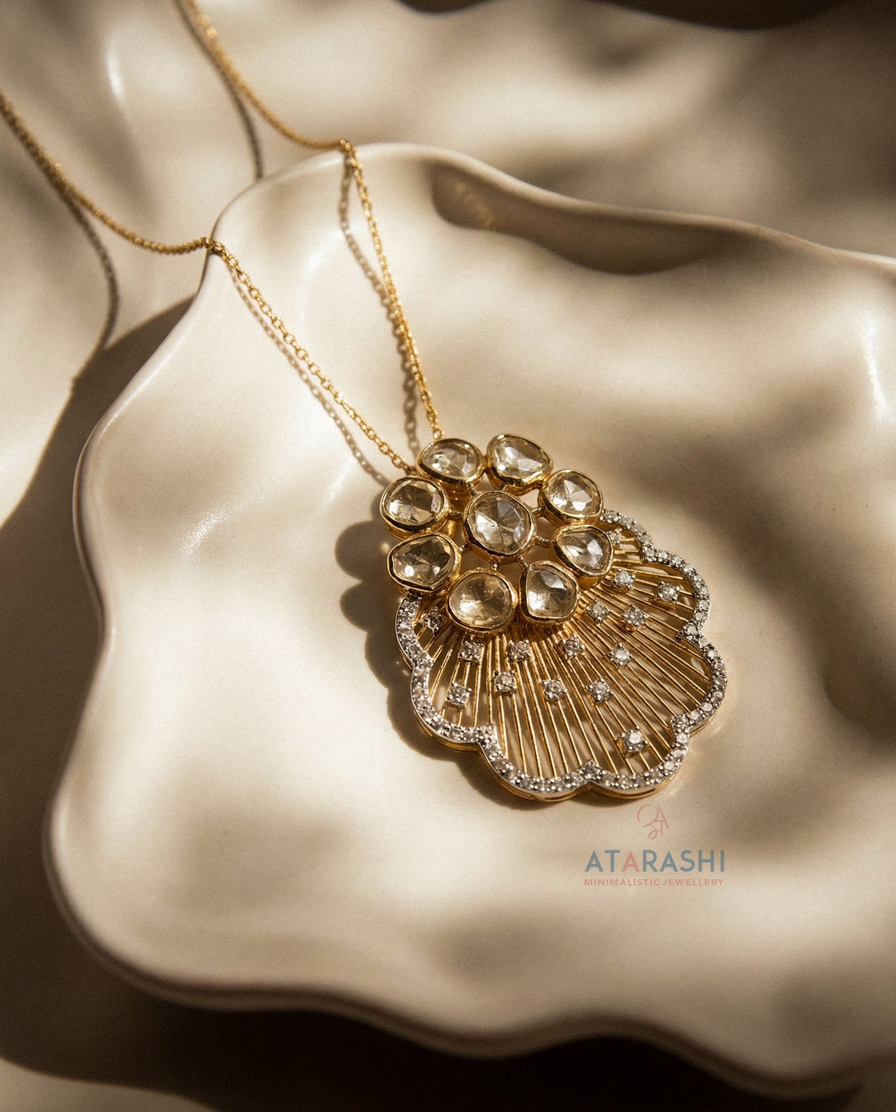 Elowen Paon Pendant Necklace