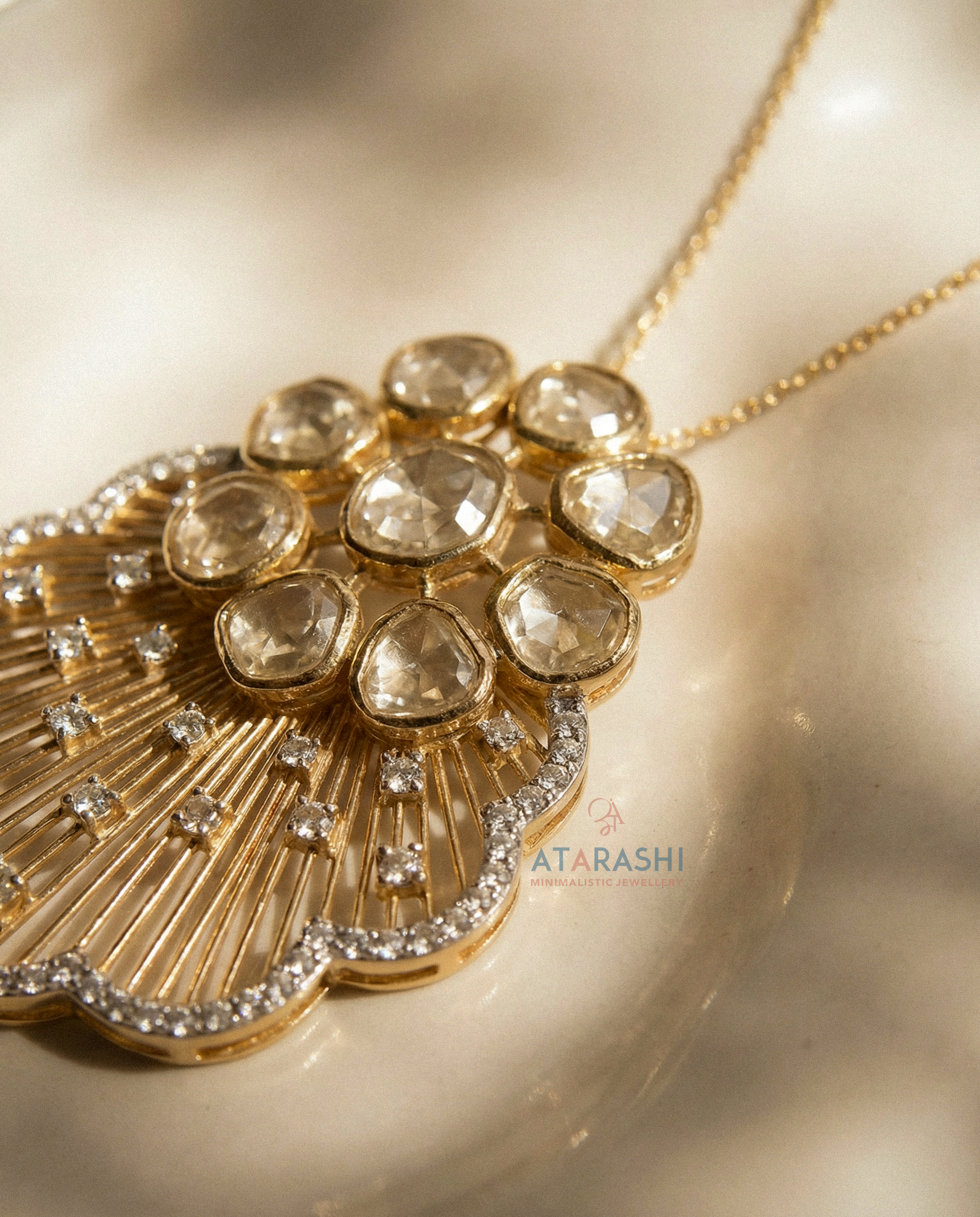 Elowen Paon Pendant Necklace